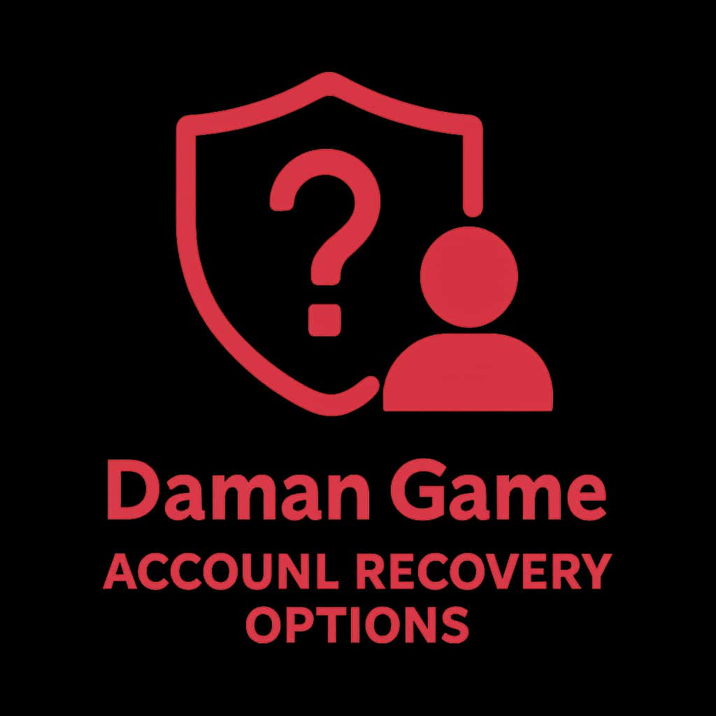 Icon representing Daman Game account recovery options.