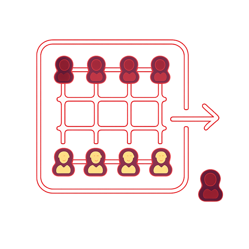 A concise badge illustrating troubleshooting assistance for Daman Game access.