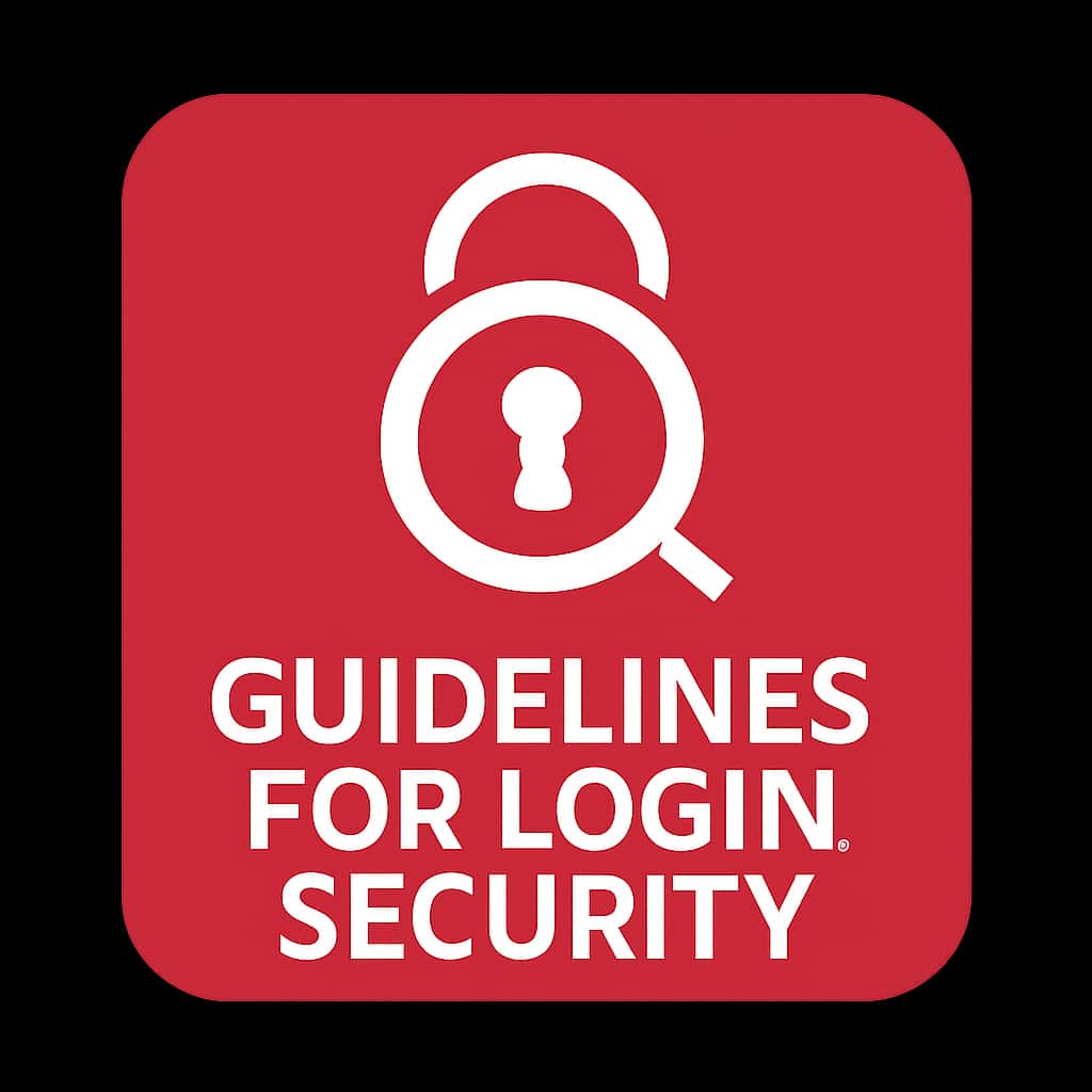 Icon representing Guidelines for Daman Game Login Security.