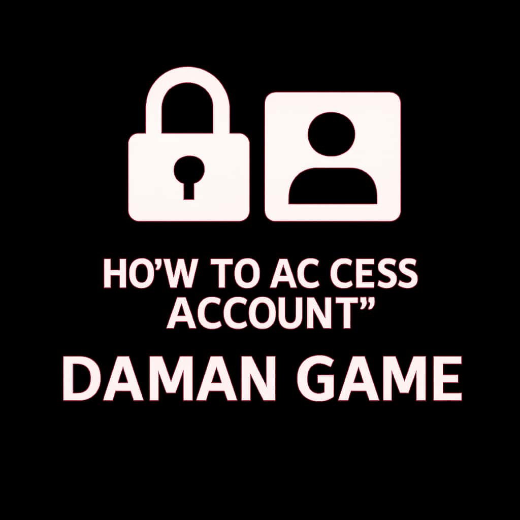 An icon symbolizing assistance in accessing the Daman Game account.