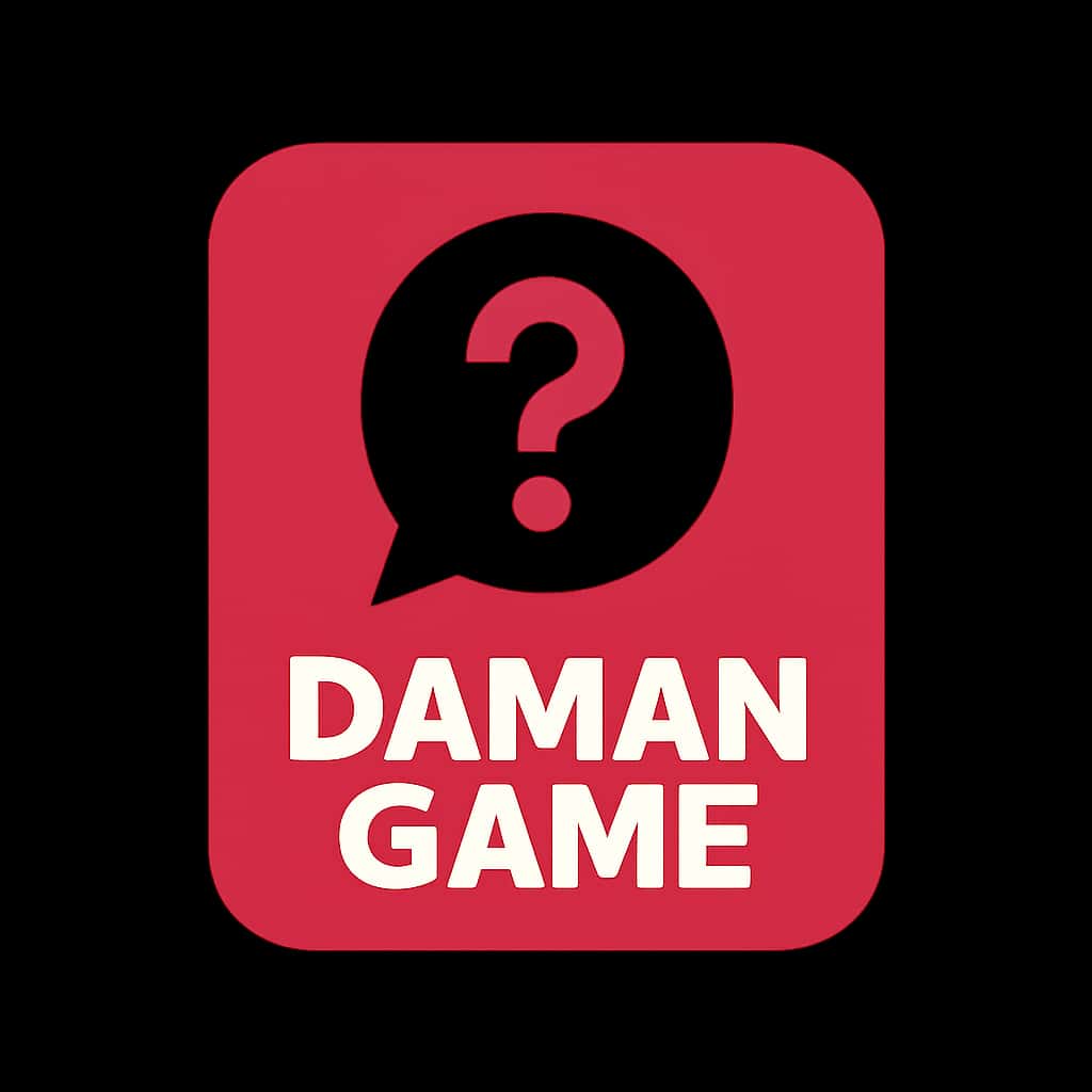 A simple badge design symbolizing support for Daman Game Notices.
