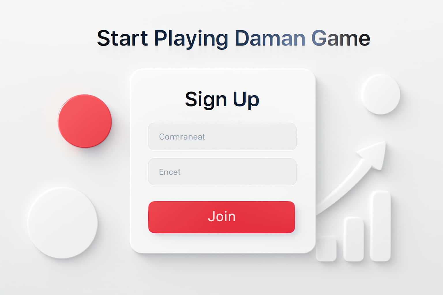 Start Playing Daman Game - Sign Up Interface